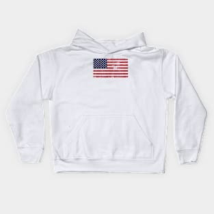 Old Glory - American Flag Kids Hoodie